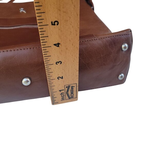 Ashwood Womens Genuine Leather Tote Bag In Brown - Picture 7 of 16